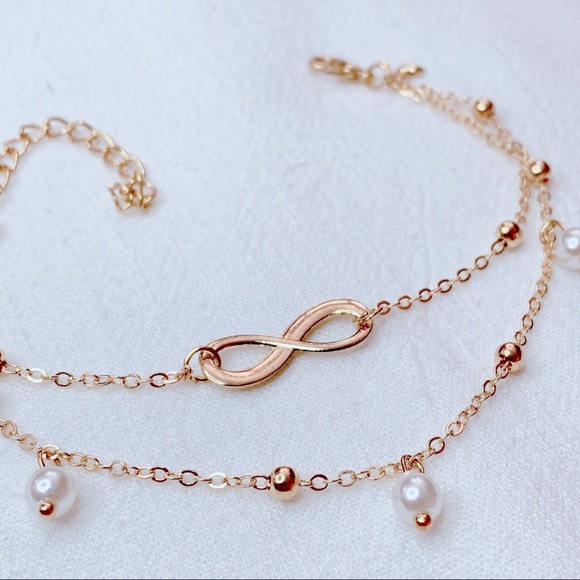 ❤️Seller’s Pick❤️ ❣️$25/3❣️ Unlimited Faux Pearls Double Bracelets - Picture 8 of 11